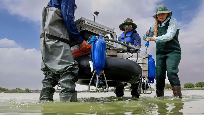 Water-Mapping Autonomous Boats