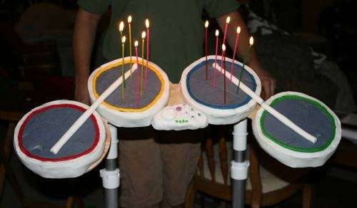 Musical Cakes: Mom Makes 'Rock Band' Birthday Cake for Gamer Son