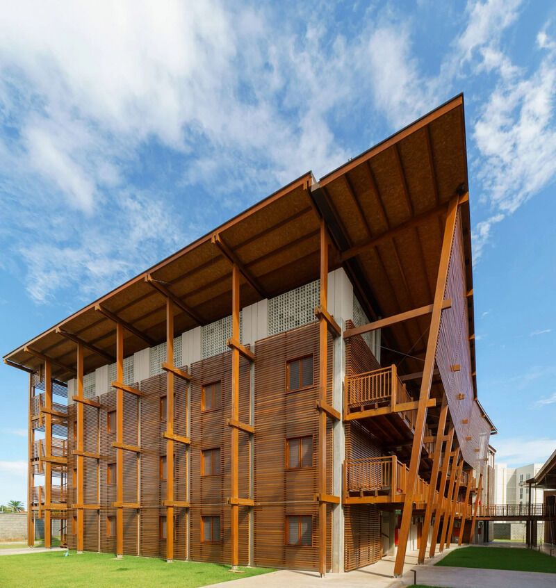 Wooden Multi-Building Brazilian Convents