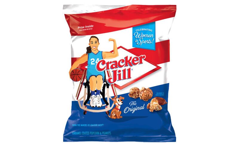 Athlete-Celebrating Snack Packaging