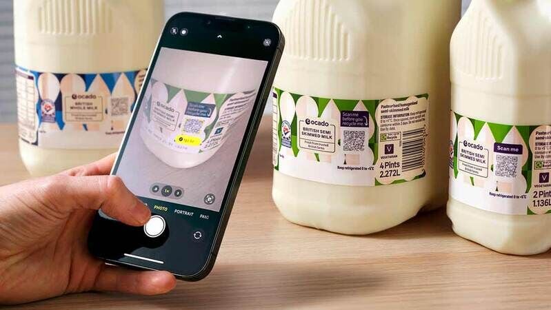 Rewarding Milk Packaging