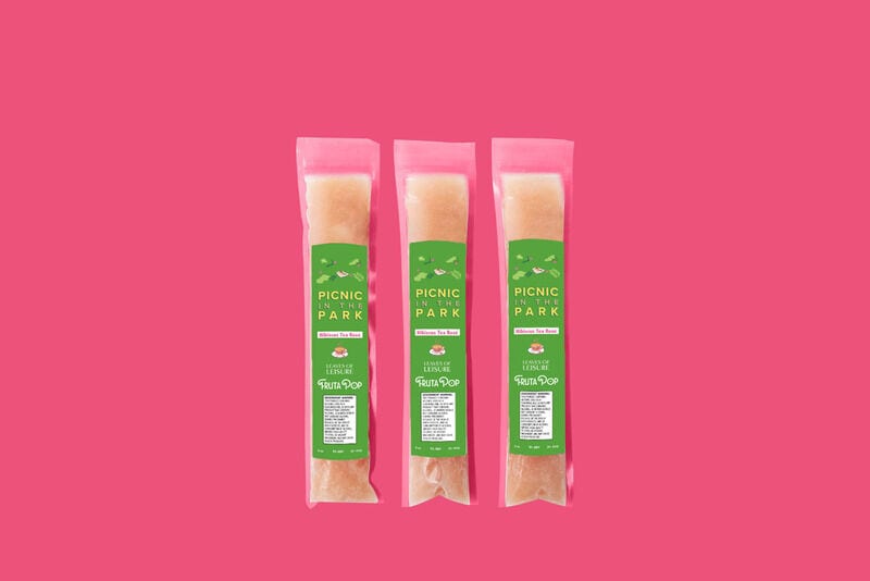 Tea-Infused Rosé Ice Pops