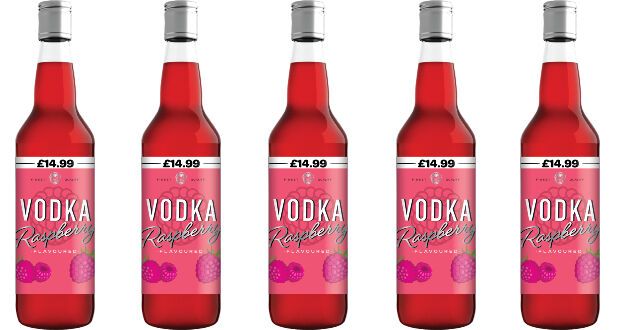 Raspberry-Flavored Premium Vodkas