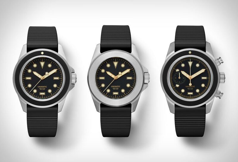 Blacked-Out Venice-Inspired Timepieces