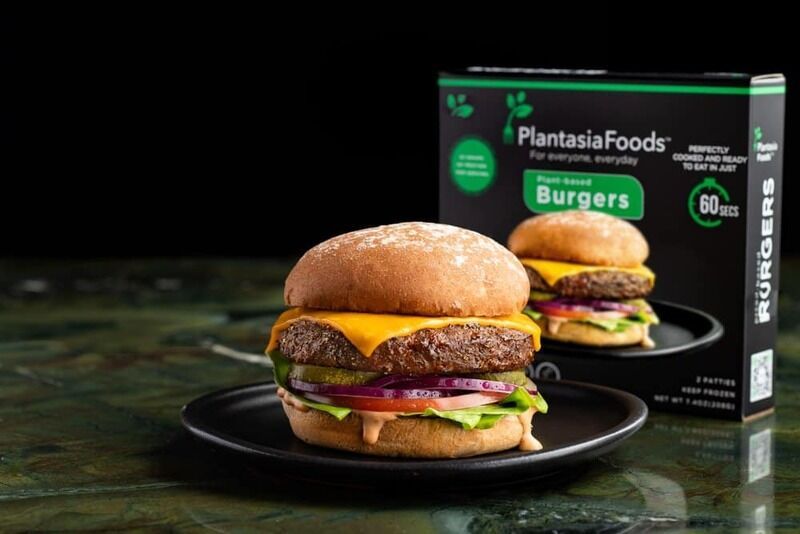 Microwavable Vegan Burger Patties