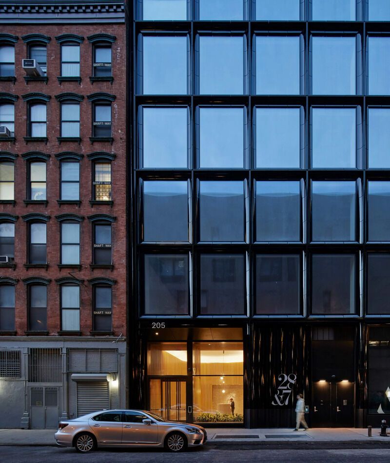 Black Terracotta Office Buildings