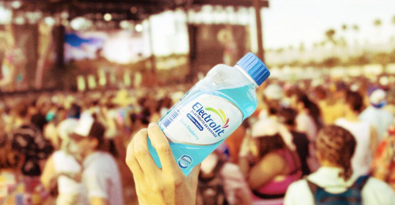 Festival Hydration Drink Campaigns