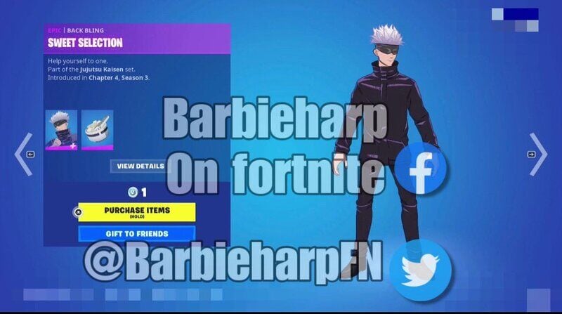 Fortnite launches Jujutsu Kaisen crossover event