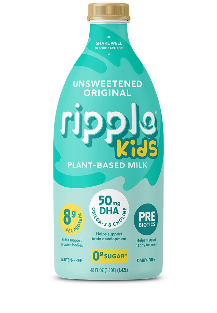 Kid-Friendly Unsweetened Plant Milks
