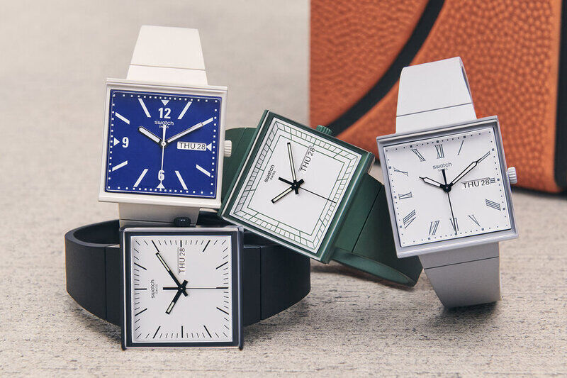 Squarish Bioceramic Timepieces
