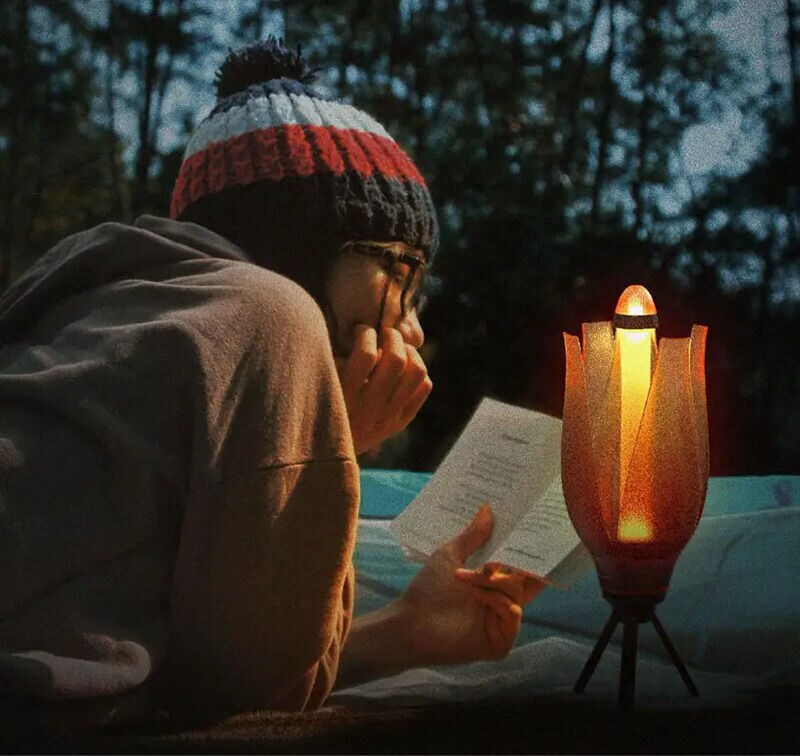 Flower-Like Portable Lanterns