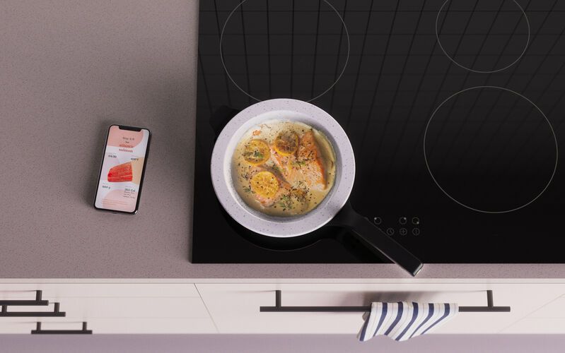 AI Smart Cooking Pan