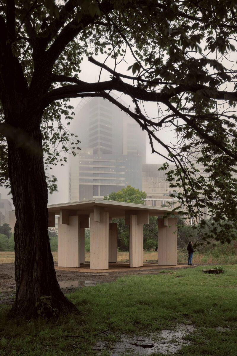 Minimalist Bird-Watching Pavilions Main Gallery Image