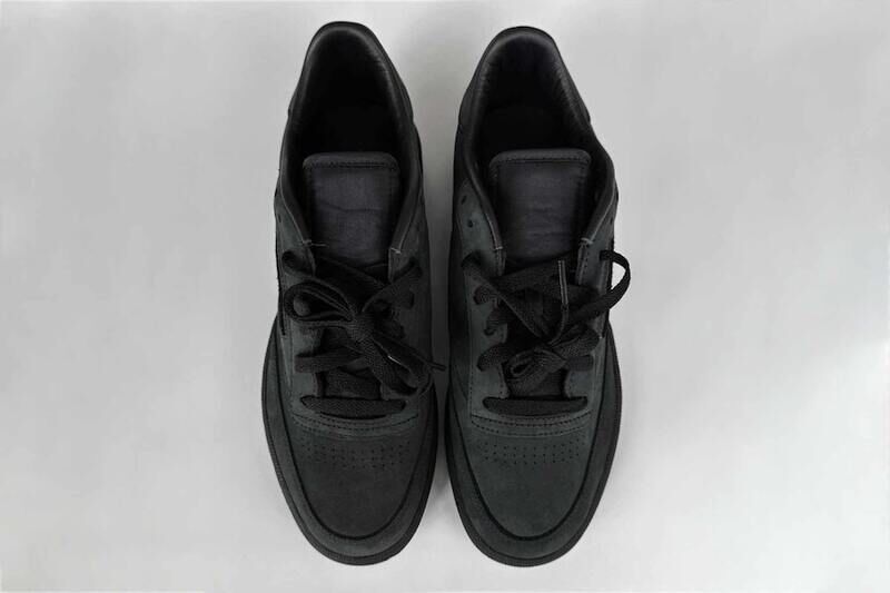 All-Black Collaborative Sneakers