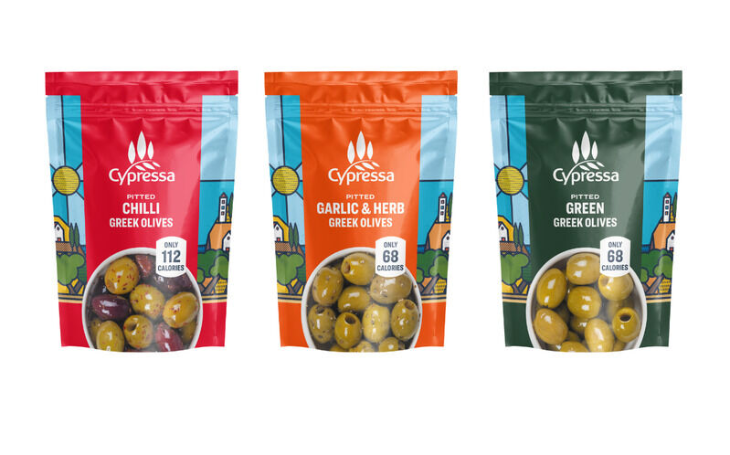 Flavored Olive Pouches