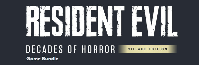 Humble Bundle - Resident Evil Decades of Horror Bundle - August