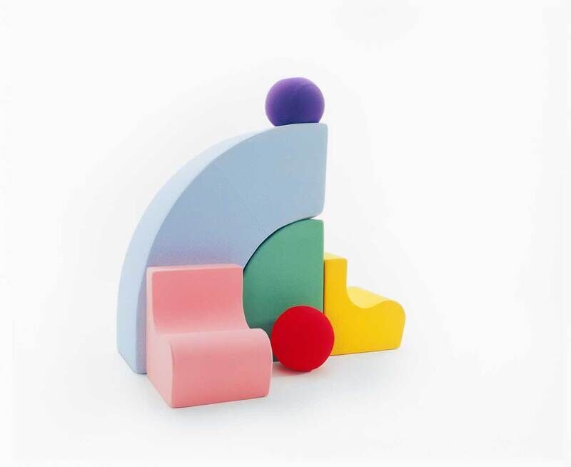 Colorful Foam-Based Furniture Capsules