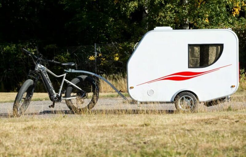 Solo Cyclist Camping Trailers
