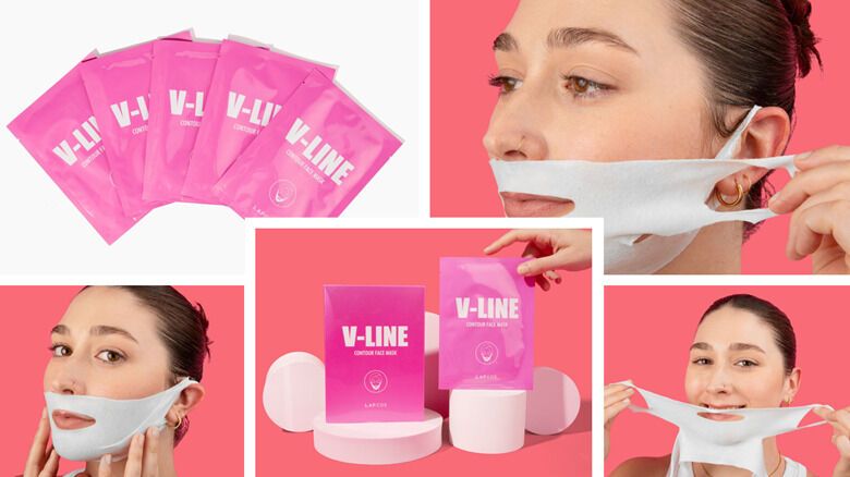 Jaw-Refining Face Masks