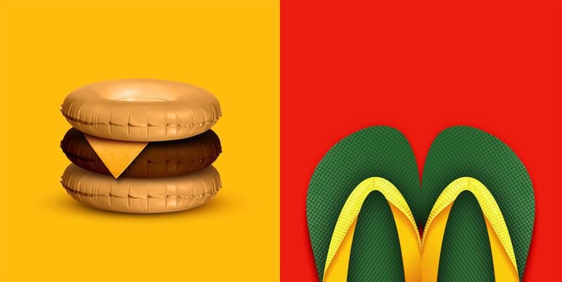 Fast Food-Inspired Beachy Campaigns