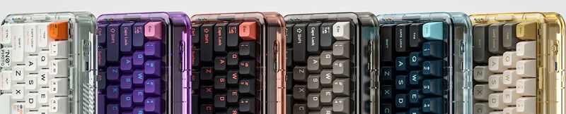 Compact Customizable Plastic Keyboards