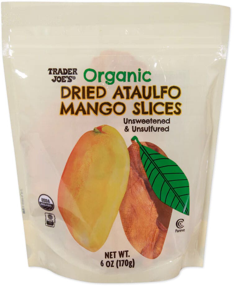 Organic Dried Mango Slices