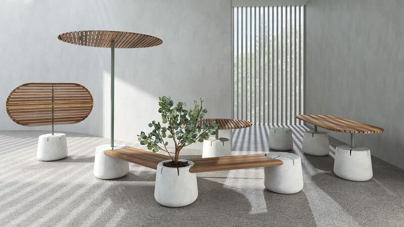 Tree-Inspired Modular Outdoor Furniture