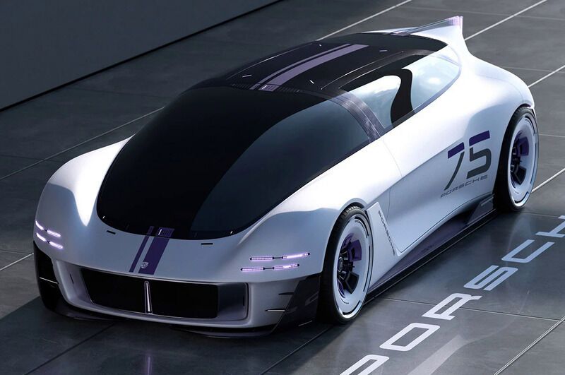 Family-Friendly Hypercar Concepts : Porsche Mission S concept