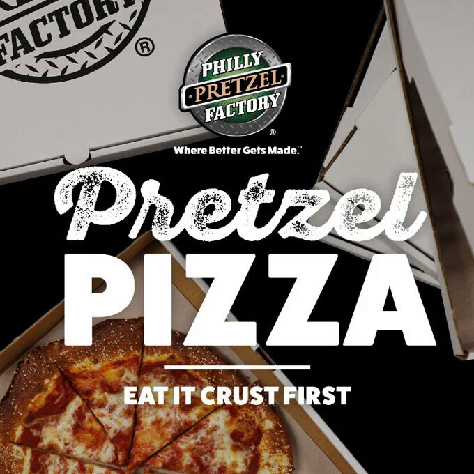 Philly-Style Pretzel Pizzas