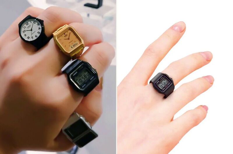 Japan-Inspired Wearable Watch Rings