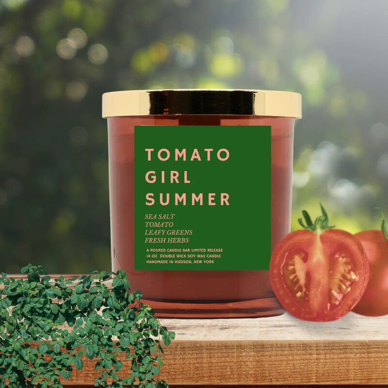 Tomato-Scented Candles