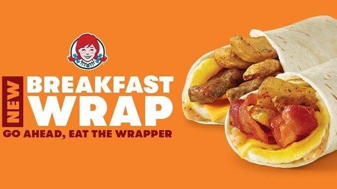 Ultra-Convenient QSR Breakfast Wraps : Wendy's Breakfast Wraps