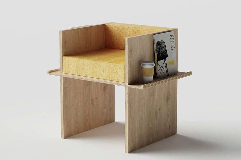Storage-Attached Chair Designs