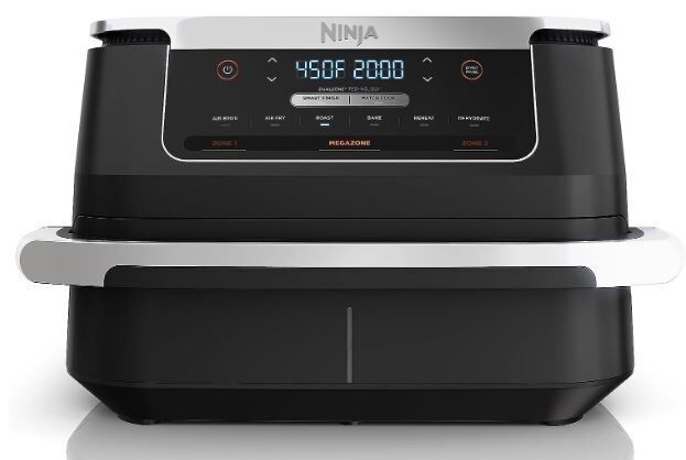 Dual-Compartment Air Fryers : Ninja DZ071 Foodi FlexBasket Air Fryer