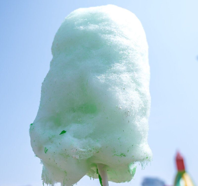Pickle-Flavored Candy Floss