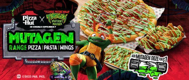Pizza Hut now has Mutagen Ranch for their latest Ninja Turtles promo