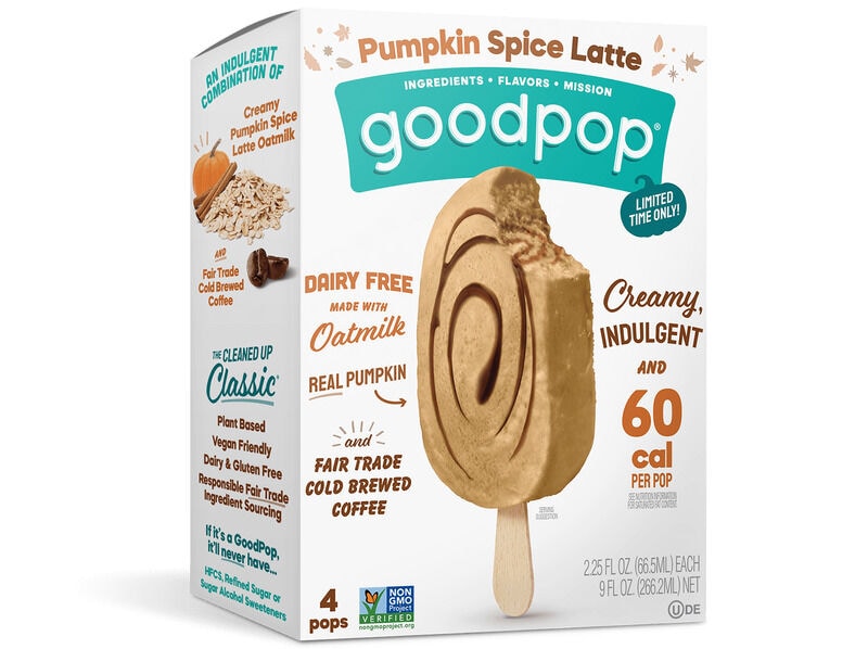 Pumpkin Spice Frozen Pops