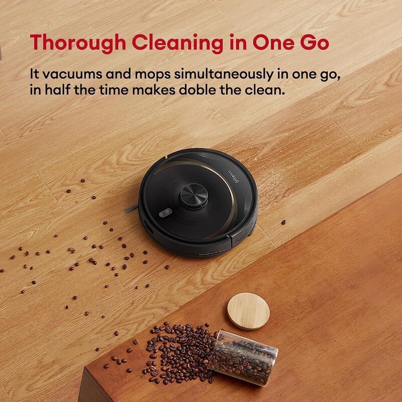 Mop-Equipped Robot Vacuum Cleaners