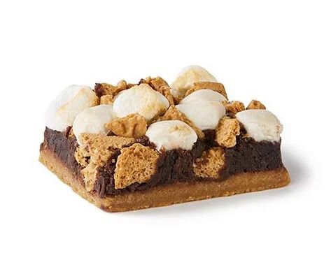 Creamy S'mores-Inspired Brownies