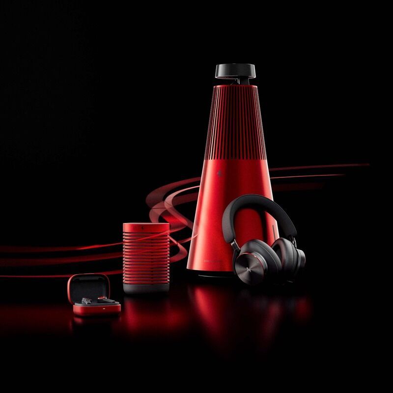 Red-Hued Automotive Audio Solutions