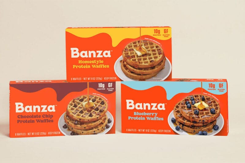 Chickpea-Based Frozen Waffles