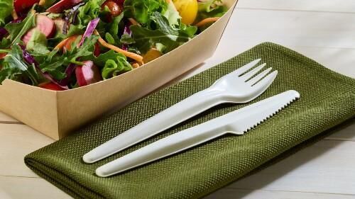 Paper-Made Compostable Cutlery Main Gallery Image