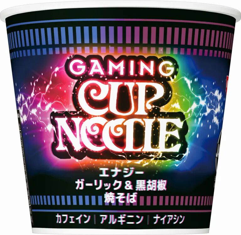 Gamer-Targeted Noodle Cups