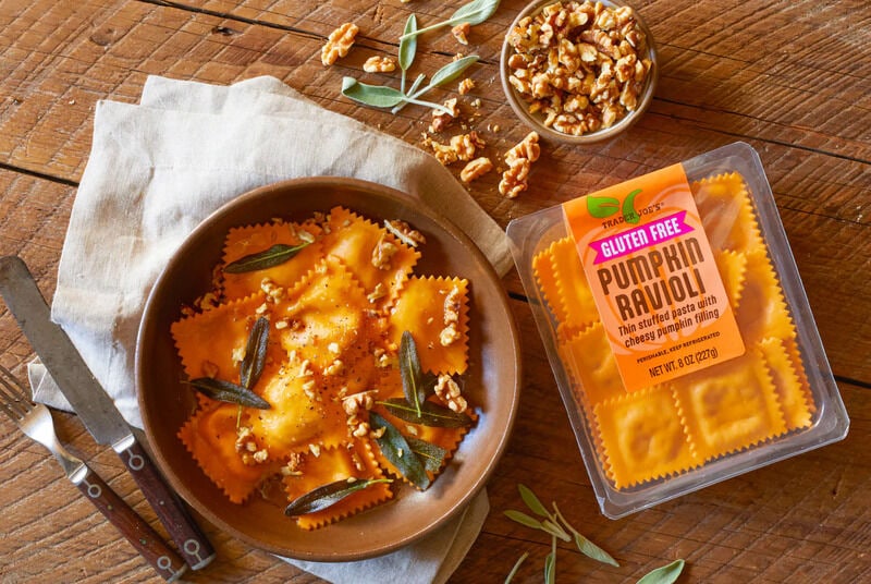 Festive Pumpkin-Filled Ravioli