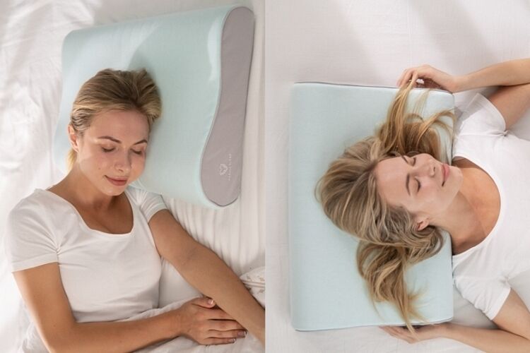 Supportive Machine-Washable Pillows : Heroic Sleep pillow