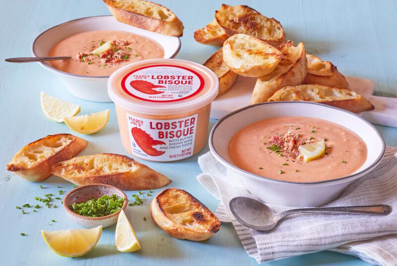 CREAMY LOBSTER BISQUE, SOUP, SEAFOOD
