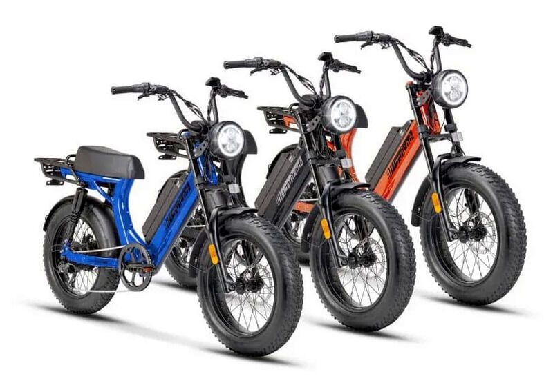 Performance-Improved Electric Mopeds : scorpion x2