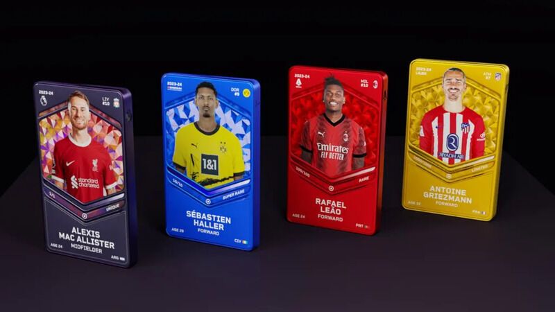 AR-Powered Football Cards