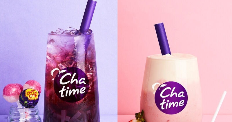 Lollipop-Branded Boba Drinks