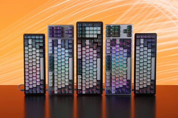 Sleek Mechanical Keyboard Units